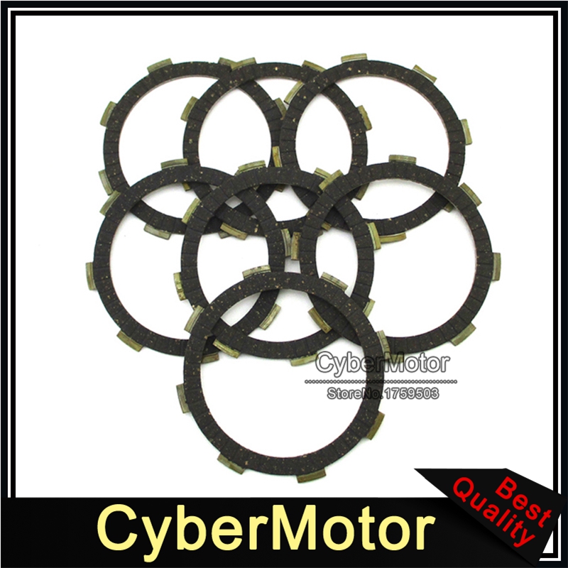 7 Stks/pak Motor Koppeling Wrijving Plaat Voor Cg Cb 200cc 250cc Atv Quad Dirt Motor Bike Motorcycle