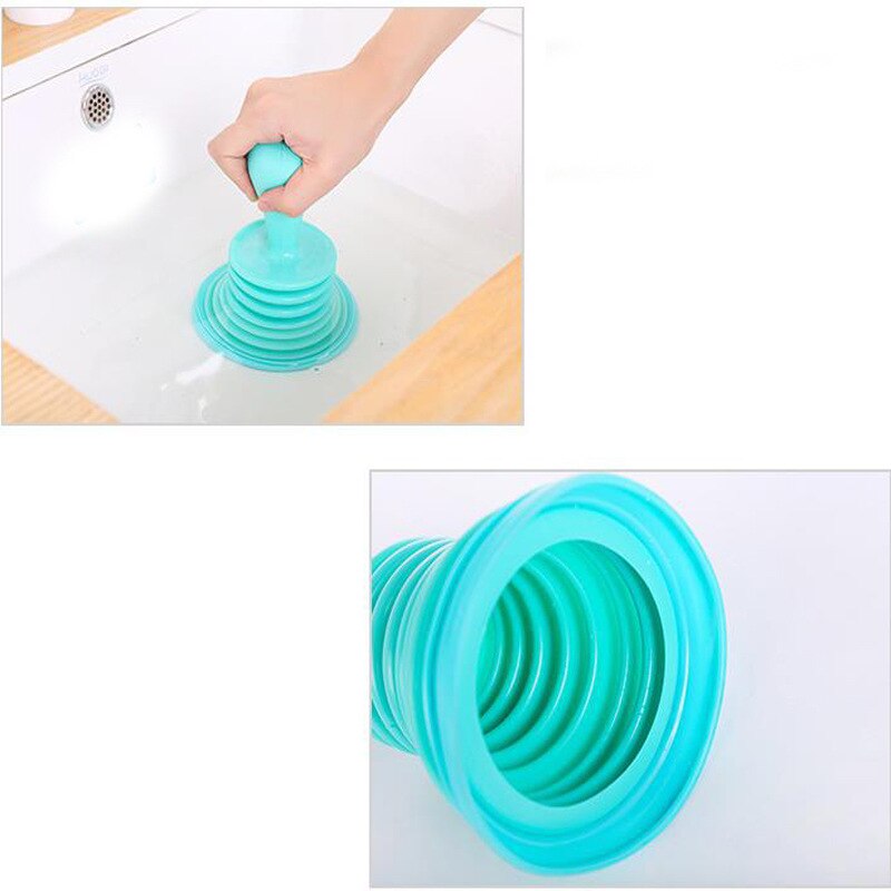 Kitchen Sink Unblock Pipes Removal Tool Real Drain Cleaners Bathroom Drain Pipe Dredge Cleaner Suction Cup Toilet Plungers