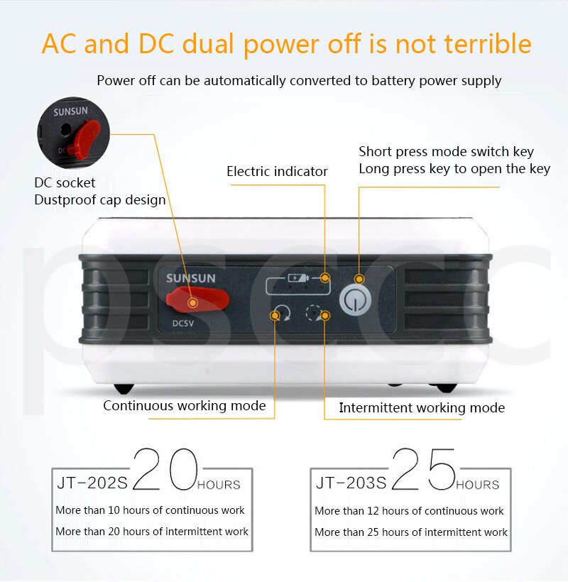 Outdoor aerator oxygenator Sensen AC and DC dual-use rechargeable oxygen pump dedicated for fishing Battery Air Compressor