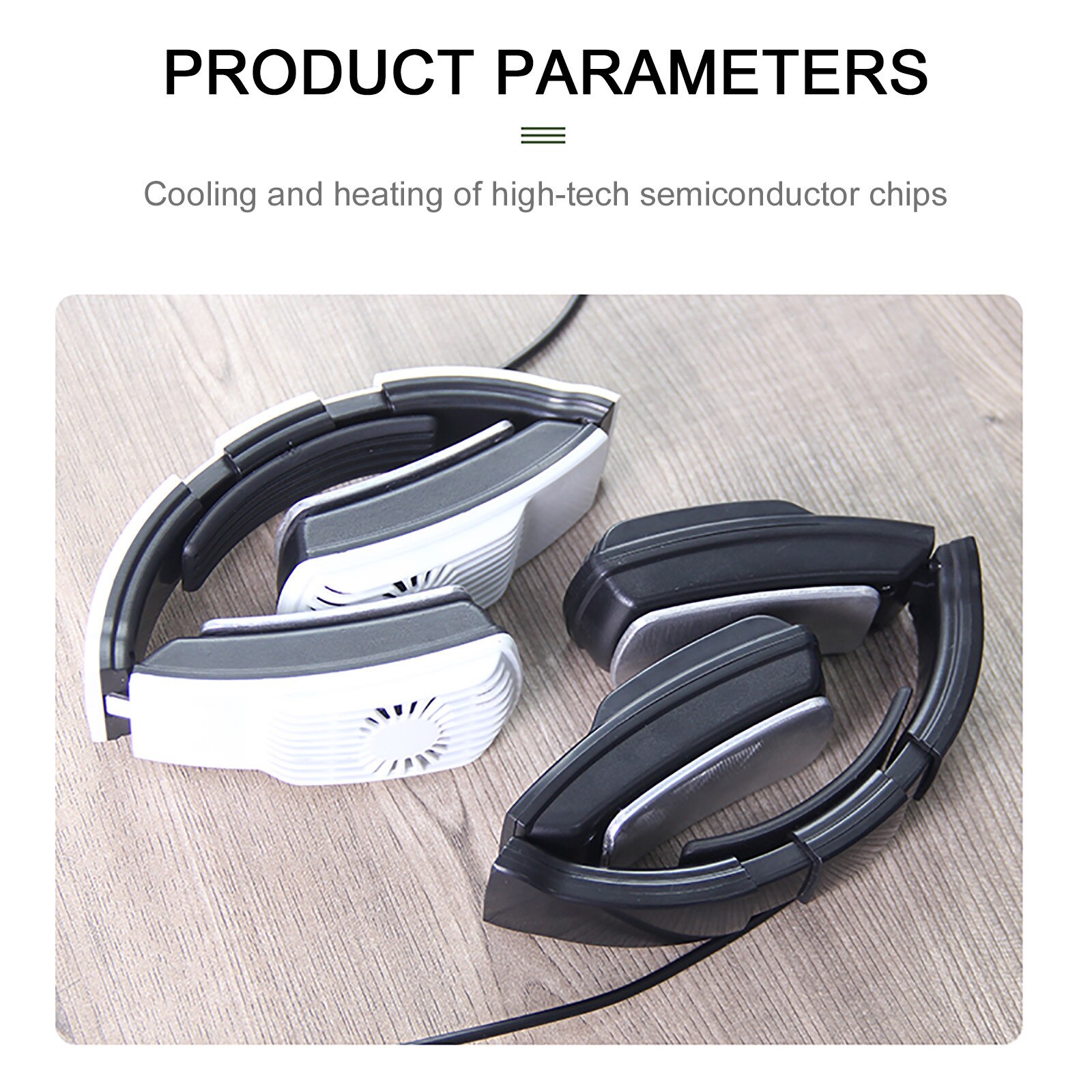 2 In 1 Draagbare Verwarming En Koeling Airconditioner Wearable Hals Protector Airconditioners