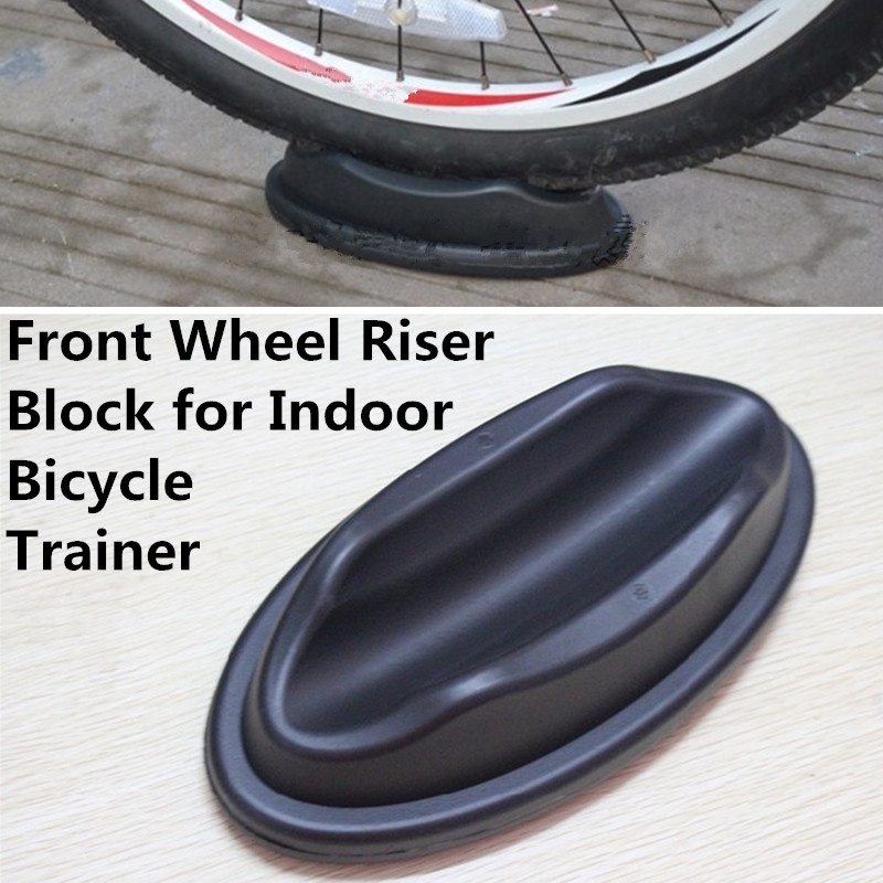 Fiets Voorwiel Riser Zwart Blok Sport Voor Trainer Fiets Cyclus Racefiets Accessoires Fietsen Levert