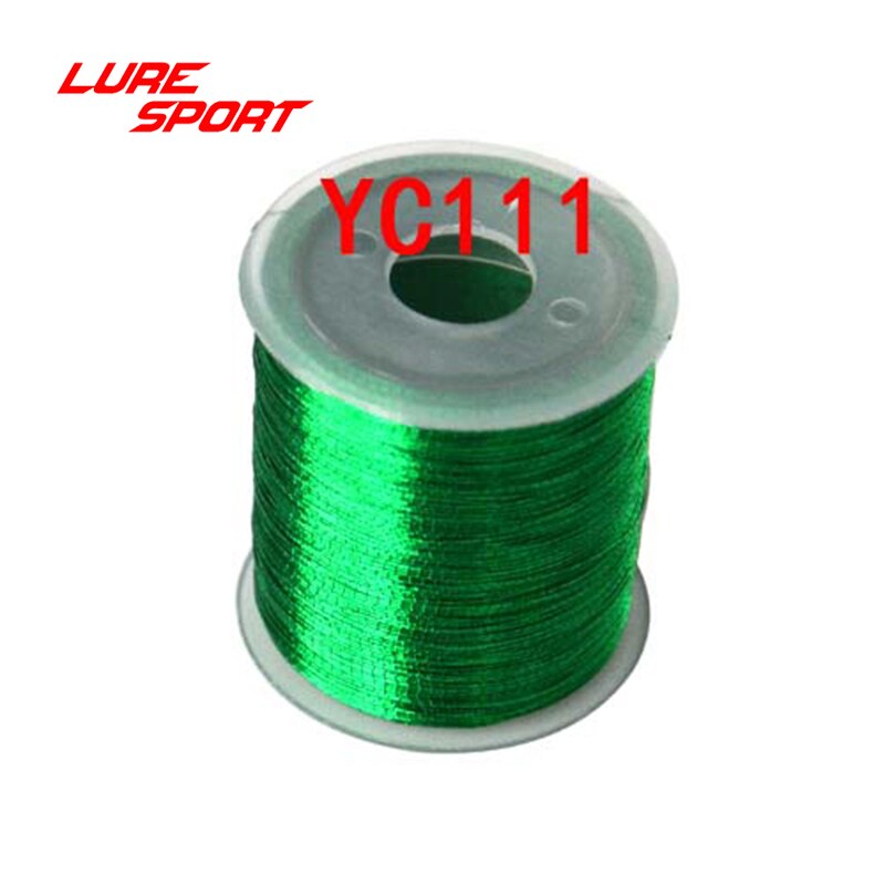 LureSport 3pcs Metallic Thread Rod building component Decorating rod wrap thread Pole Repair DIY Accessories