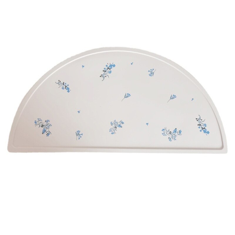 Tapis de Table en Silicone antidérapant facile à nettoyer pour tout-petit, napperon de alimentaire, appareil de salle à manger pour bébé: 2