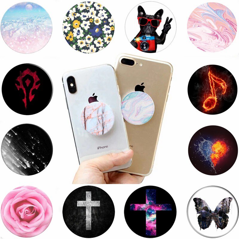 Pops Original Popping Phone Holder Pocket Socket Finger Ring Pipsocket Expanding Stand Grip попсокет For Smartphone and Tablets