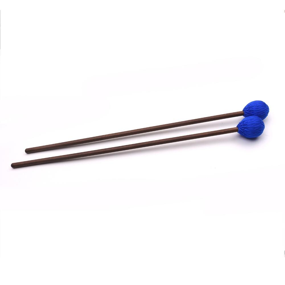 Guitare chaude Marimba maillets Texture délicate 2 pièces Marimba bâtons Xylophone Glockensplel maillets bâtons avec manche en hêtre