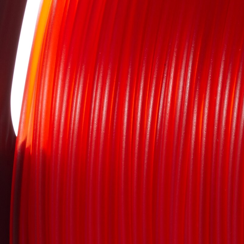Filament de l'imprimante 3D NORTHCUBE 1.75mm Filament d'abs 1kg matériaux d'impression 3D Filament d'impression en plastique transparent rouge