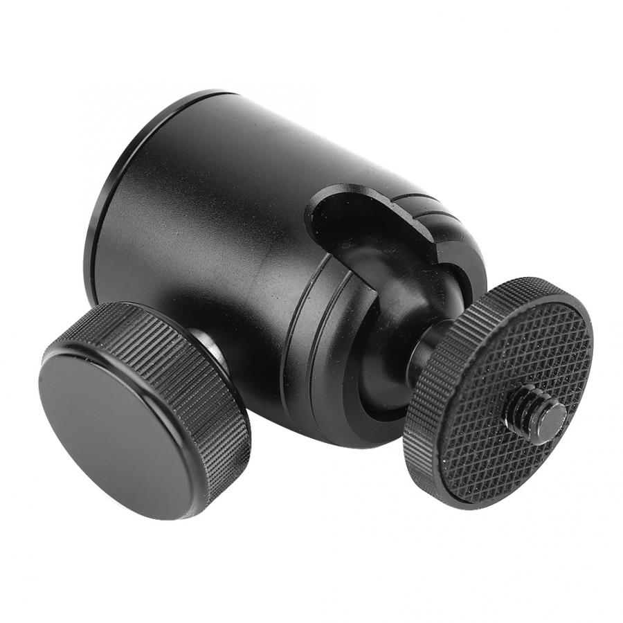 Tripod Head K26 360 Degree Rotatable Mini Tripod Monopod Panoramic Ball Head 1/4 Inch Mount for SLR Camera Ball Head