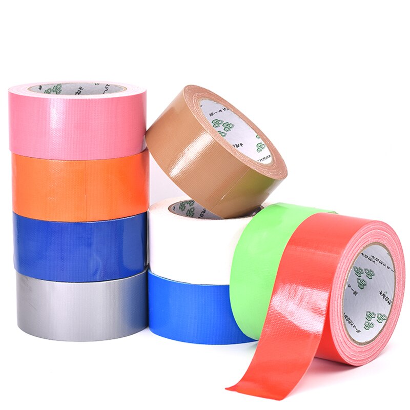 20mm Duct Tape Waterproof Sticky Adhesive Cloth Duct Tape, Single-Sided Strong Carpet Tape Applied To Warning Wedding Exhibition