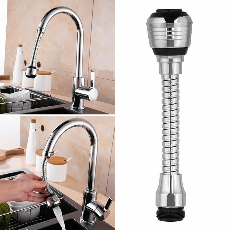 Kitchen Bubbler Faucet Spout Splash Head Sprinkler Water Saver Nozzle Universal 360-degree Rotation For Kitchen Toilet