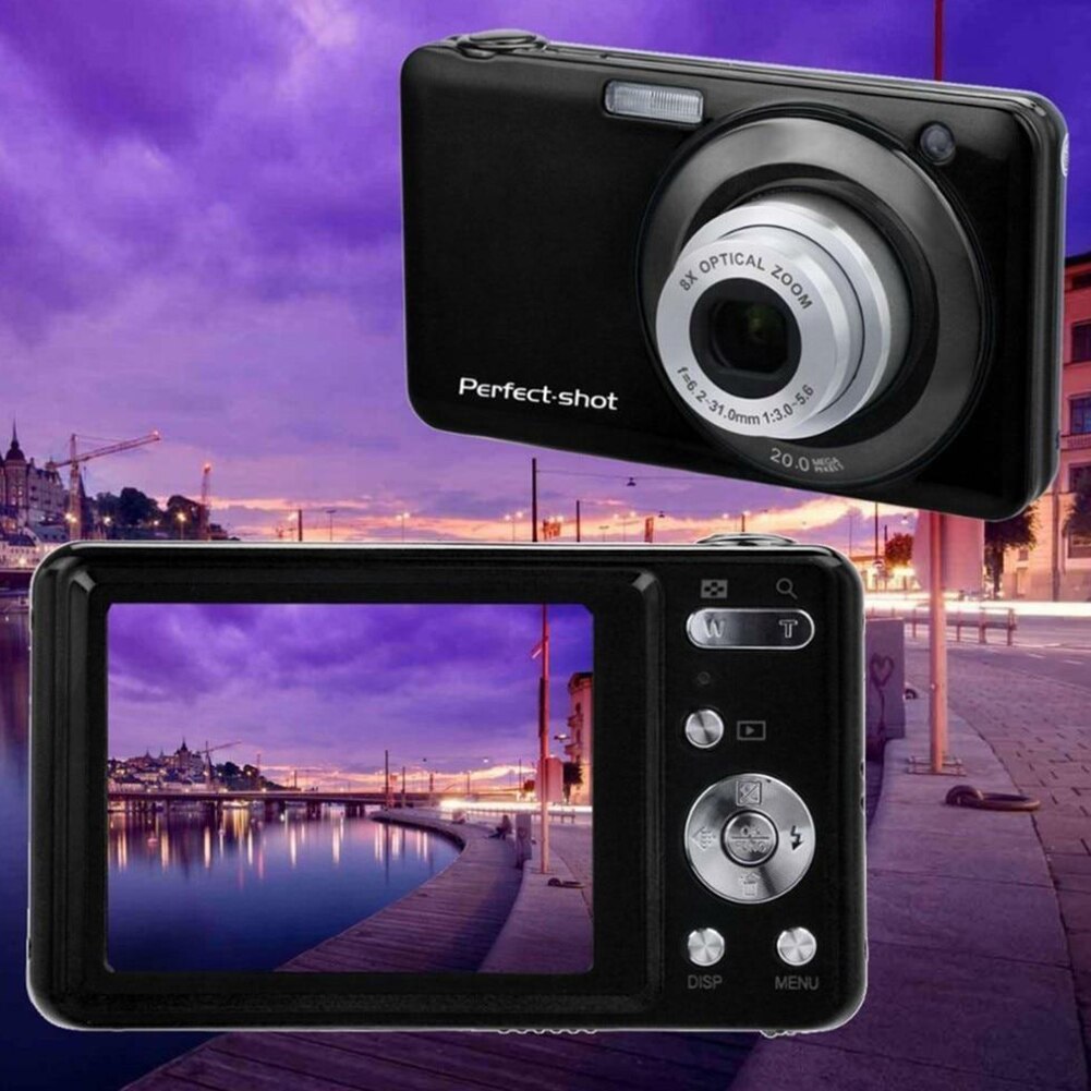 24MP Optical Zoom Video Record Face Detection Lithium Battery Compact Outdoor High Definition Digital Camera Anti-shake