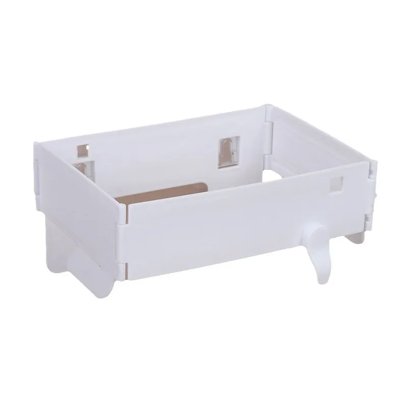 1-teiliger zusammenklappbarer Müllsackhalter, Schranktür, Badezimmer, Küche, Schreibtisch, vielfältig Organizer, Küchenzubehör