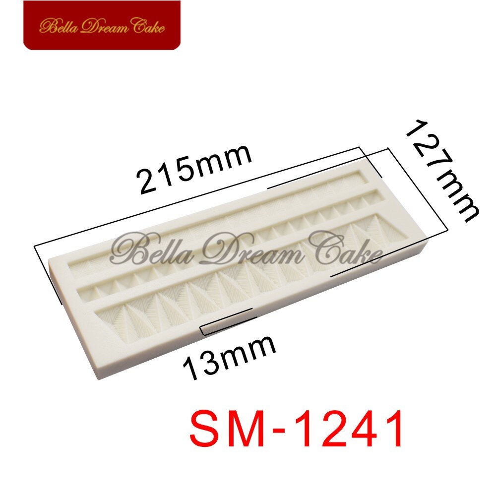 Crown Silicone Mold Cake Grens Mallen Fondant Sugarcraft Mould Voor Bruiloft Decoratie Cake Decorating Gereedschap Keuken Accessoires: sm-1241