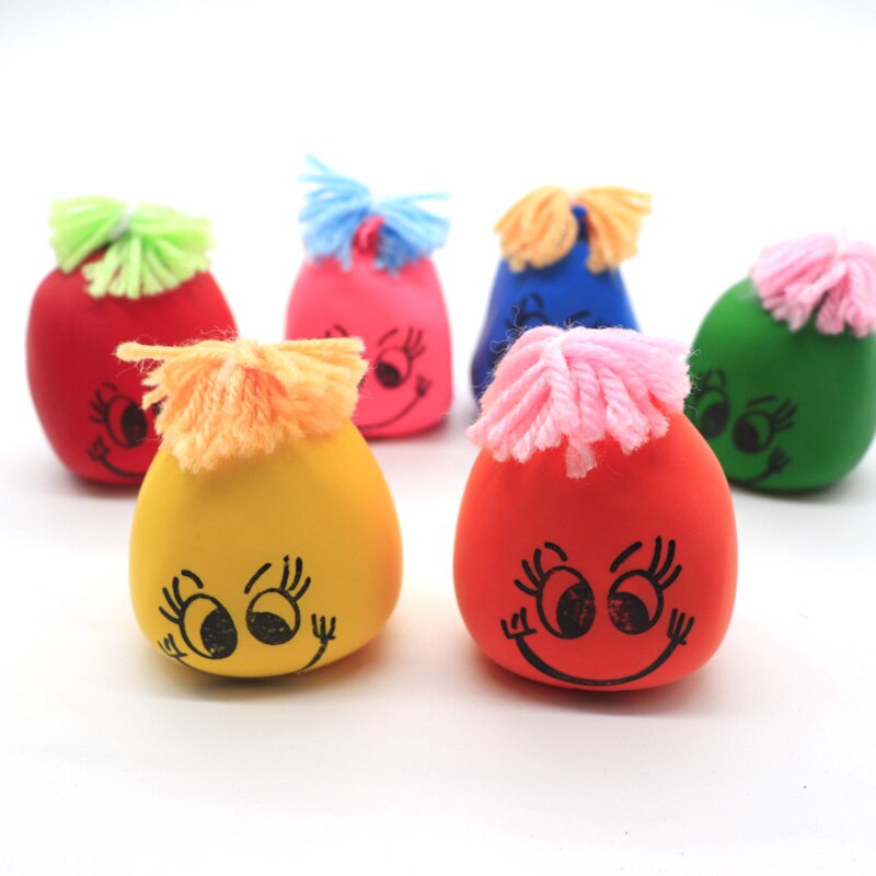 1pc kreskówka szczypta piłkę, aby zmienić twarz piłka dekompresja anty stres ulga miękka gniotka zabawki robić ściskania prezent dla dorosłych