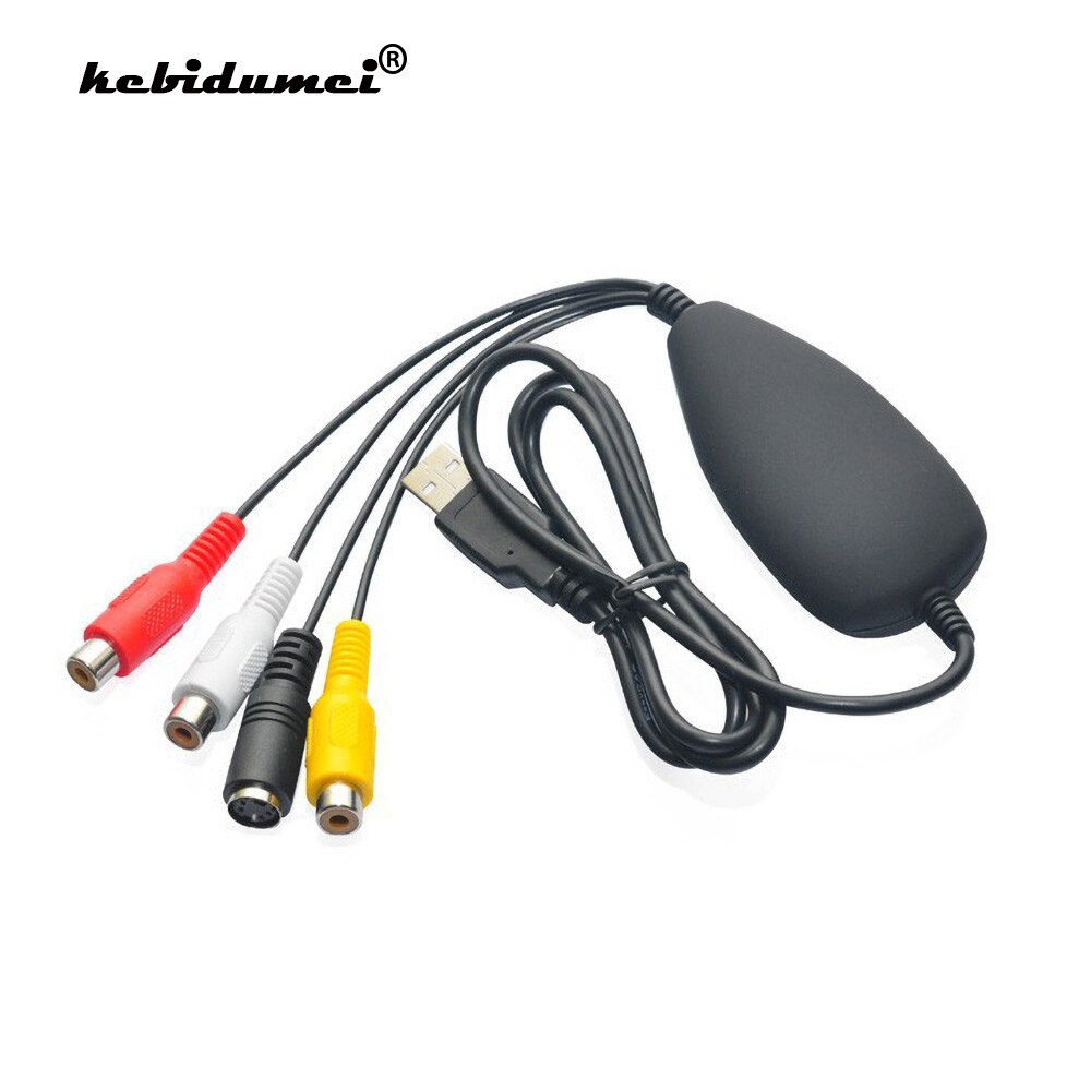 USB 2.0 Audio Video Grabber Capture Convert Analog Video Capture Card For EzCap172 VHS Video Recorder DVD For Windows 7 8 10