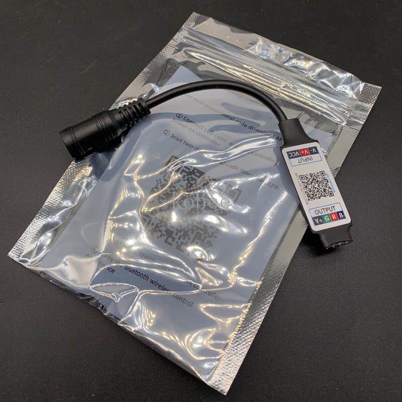 Mini Rgb Bluetooth Controller Dc 5V 12V 24V Muziek Bluetooth Led Controller Light Strip Controller Voor Rgb led Strip
