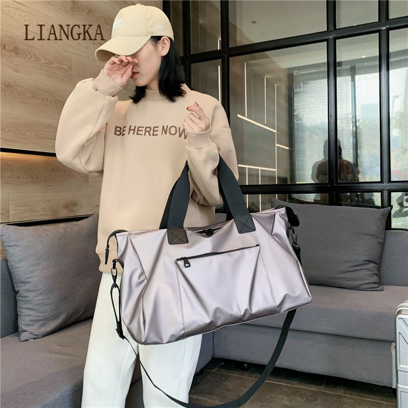 Nylon Waterdichte Reistas Sport Tassen Mannen Handtassen Tote Schouder Crossbody Tas Duffle Multifunctionele Bagage Tassen