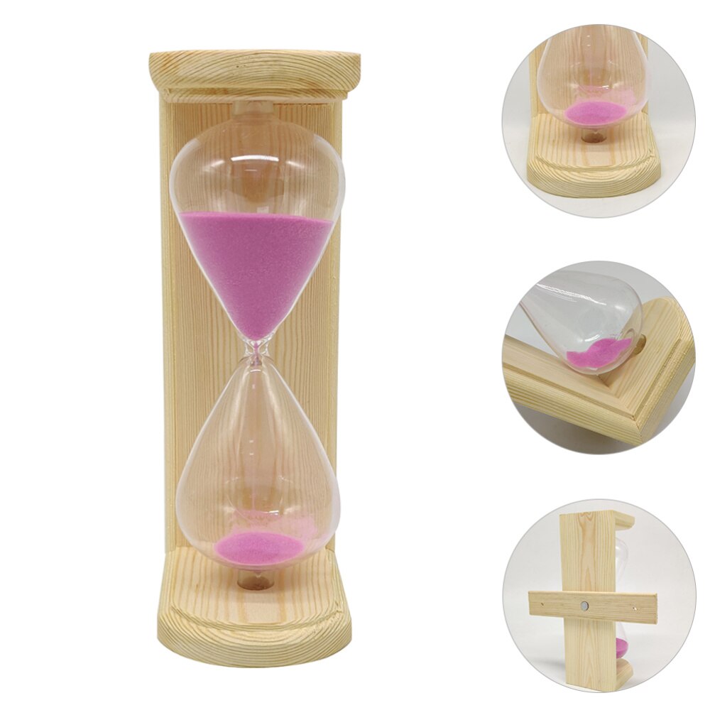 1Pc Hourglass Timer Glass Timer 15-Minute Hourglass Timer Transparent Timer: Default Title