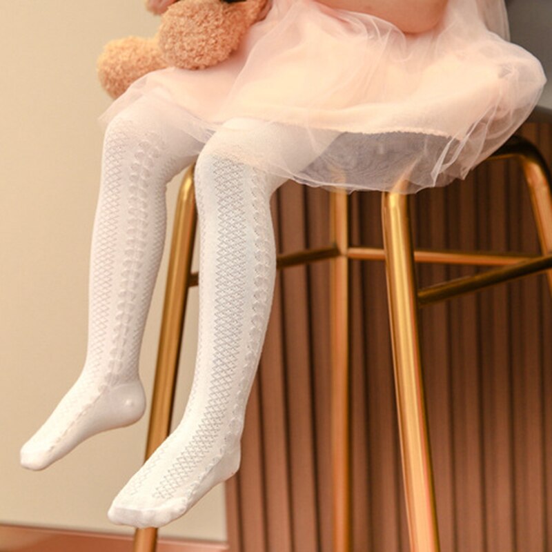 Lente Zomer Baby Meisje Leggings Effen Kleur Panty Meisjes Gekamd Katoen Panty Kids Peuters Panty Kindje Panty 0-24 maanden