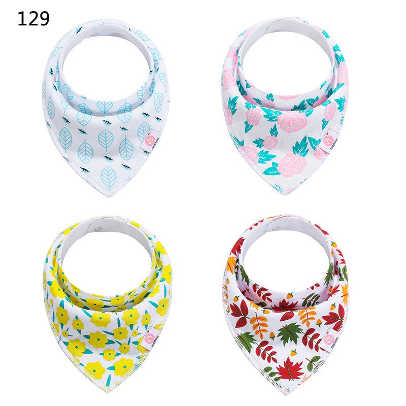 Di vendita caldo bandana del bambino di trasporto bavaglini cute triangolare tovagliolo della saliva del bambino panni del burp Set Regalo Per Le Ragazze Jewel Set del bambino bandana bava bavaglini: bandana bibs 129