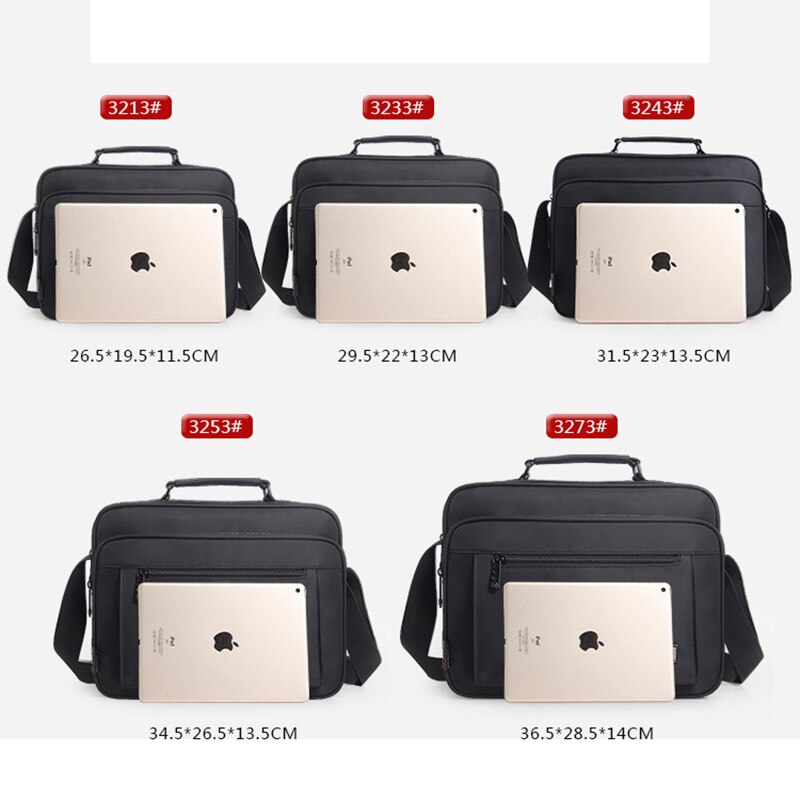 Business Laptop Bag Handbag Men Bag Oxford Cloth Large Capacity Handbags Shoulder Bags Briefcase