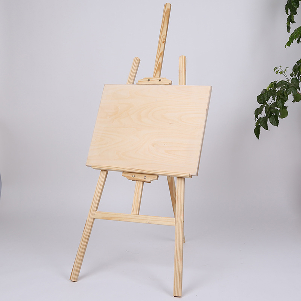 Sketch Drawing Board Wooden Easel Board Wooden Painting Board Outdoor Wood Drawing Board (8K Hollow Drawing Board)