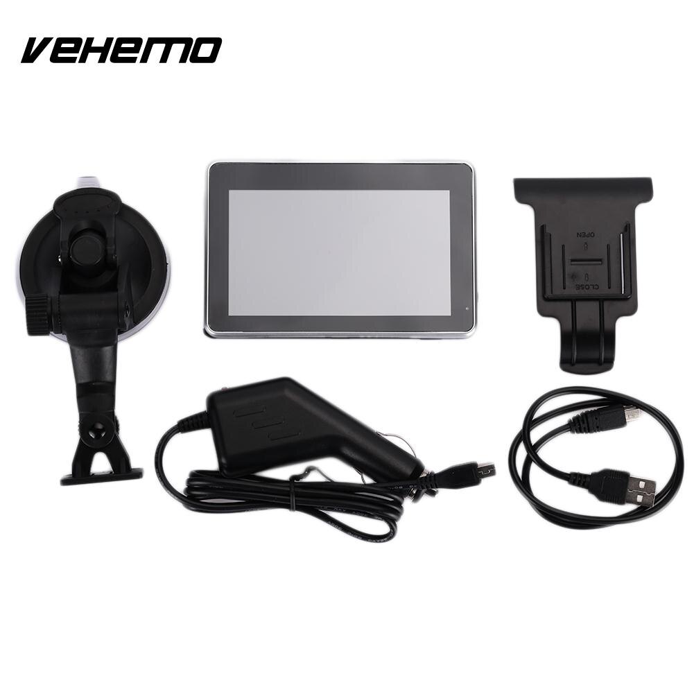 Vehemo Built-In Europe Map 128M Car GPS Navigator MP4 Player MP3 Player Navigation Player Stereo Motor Highperformance