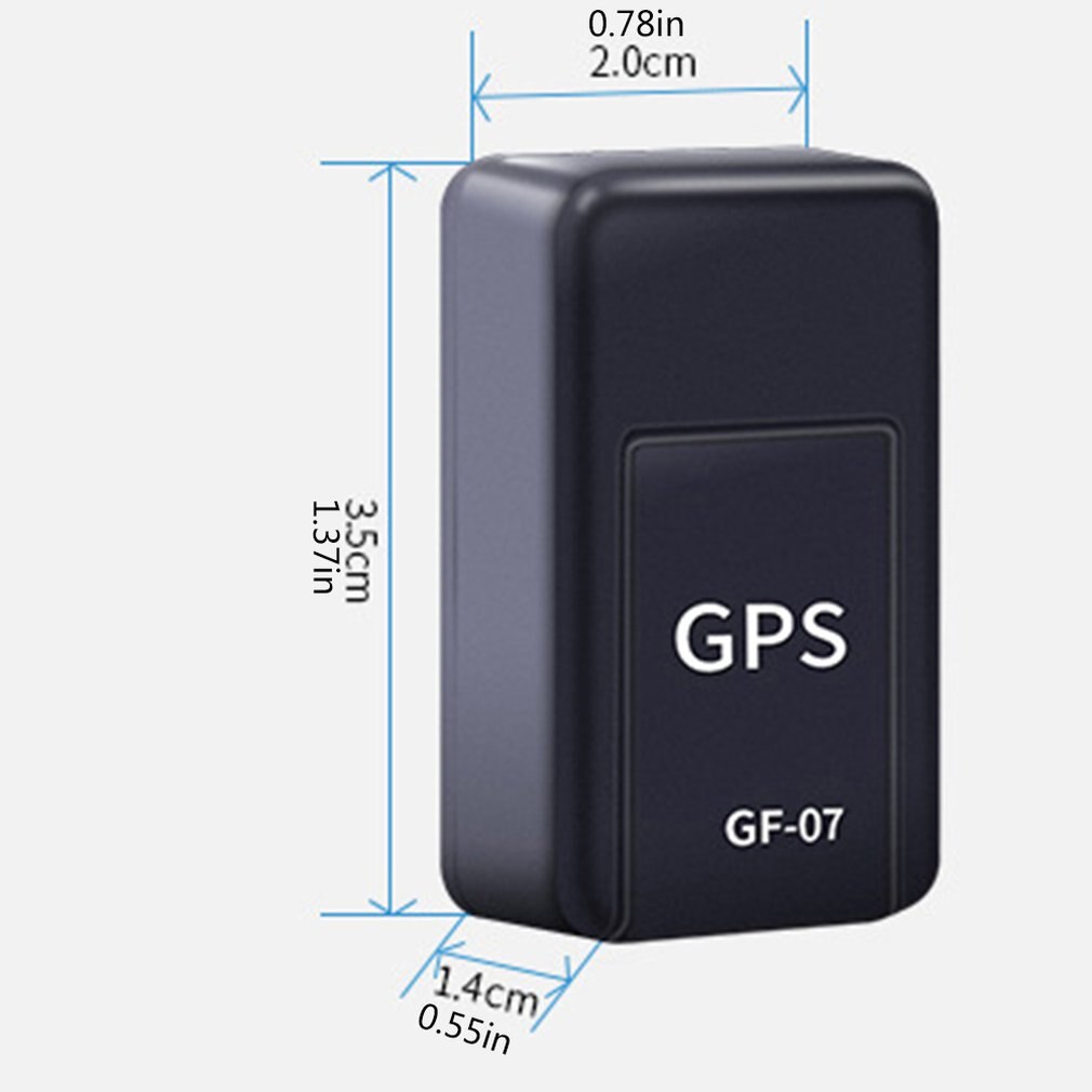 Mini Gps magnético Gf07 Gsm Gprs para coche, dispositivo de seguimiento en tiempo Real, localizador, soporta Mini tarjeta Tf