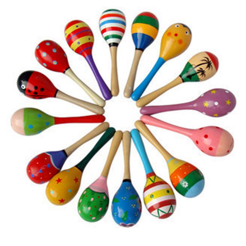 Baby rammelaar babyspeelgoed houten kindermerk kinderen interesses zand hamer vroege educatie speelgoed muziekinstrument slagspeelgoed
