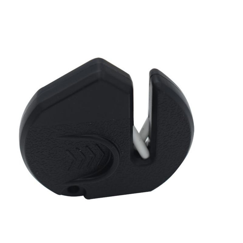 Messenslijper Zak Keramisch Slijpen Diamant Gereedschap Schaar Slijpen Tandwielen Vis Haak Carbide Mes Wetsteen Outdoor Multitools: Bruin
