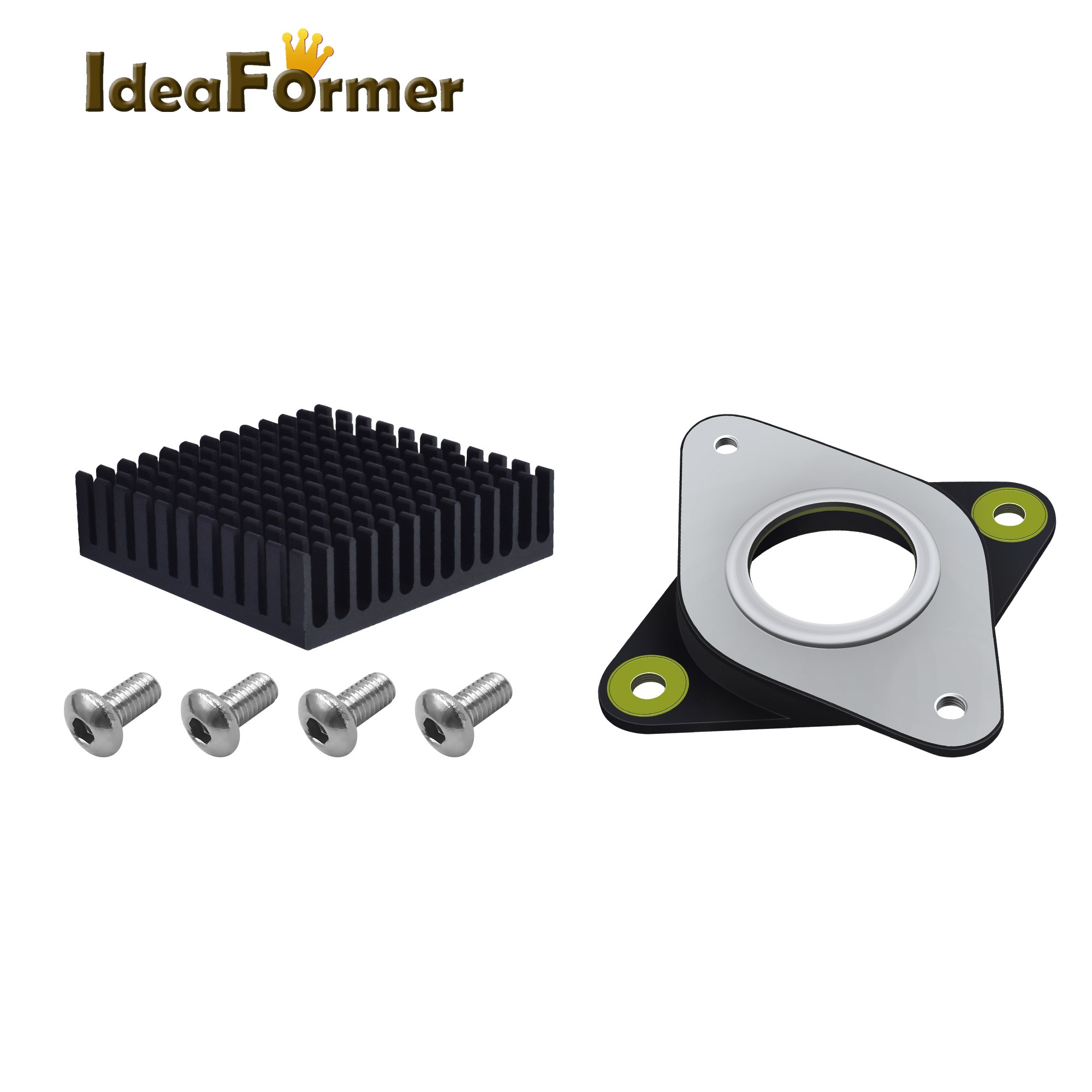 NEMA 17 42 Stepper Motor Mount Bracket Steel Rubber Damper Shock Absorber Ring Pad 54x54x7mm Bracket 3D Printer DIY CNC Parts.