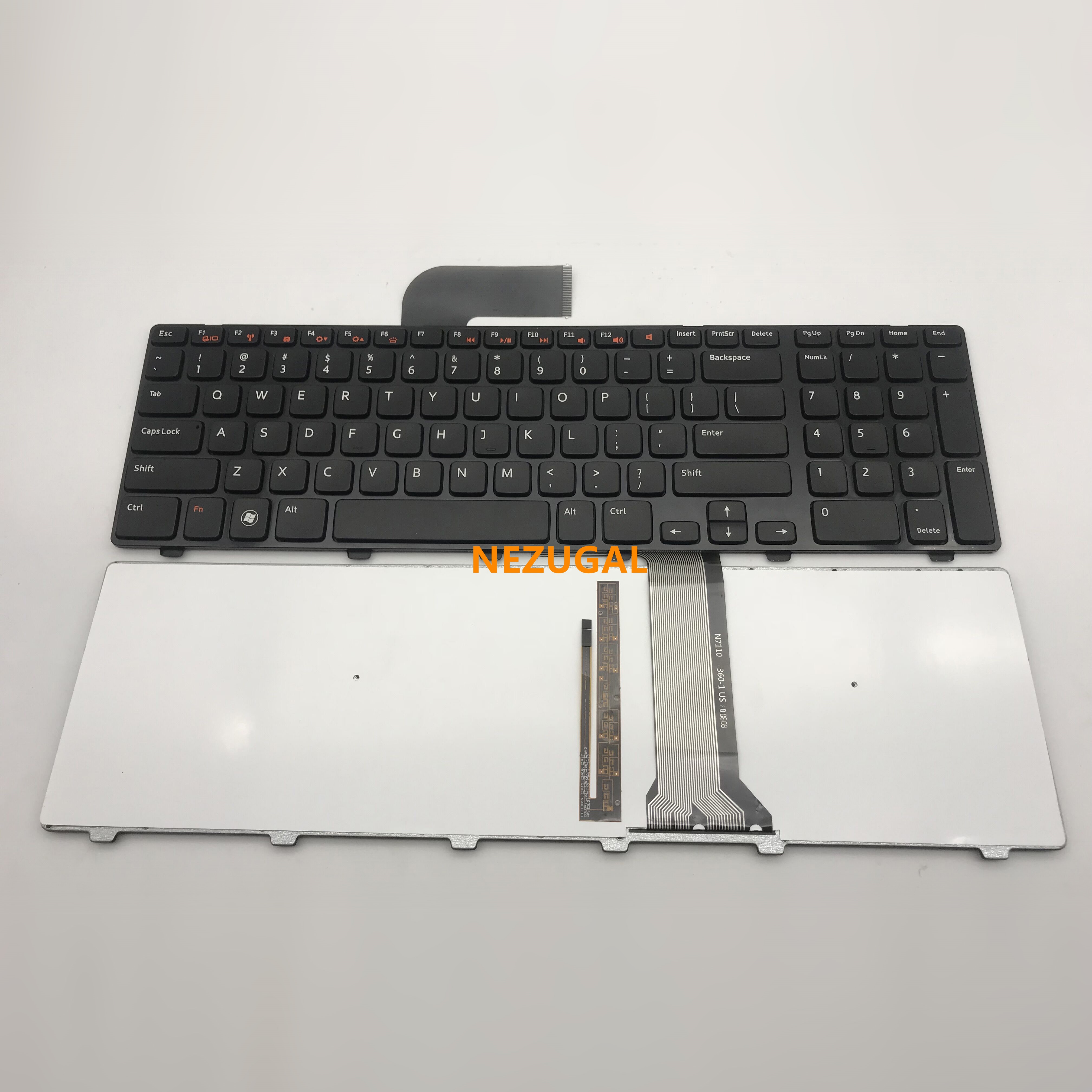 Laptop Hintergrundbeleuchtung Tastatur Für Dell inspiron 17R N7110 XPS 17 L701X L702X 5720 7720 Vostro 3750 v3750 UNS tastatur mit rahmen