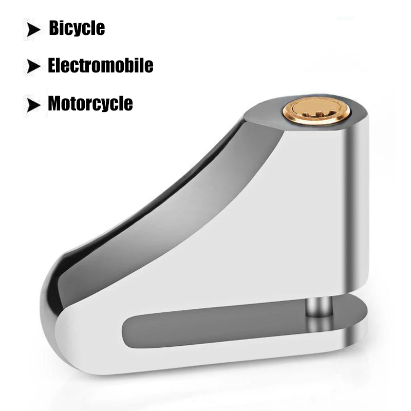 Motorrad wasserdicht Diebstahls icherung Scheiben brems schloss Rad Vorhänge schloss mit Schlüsseln für Motorrad Rolle Moped Motorrad Moto Zubehör