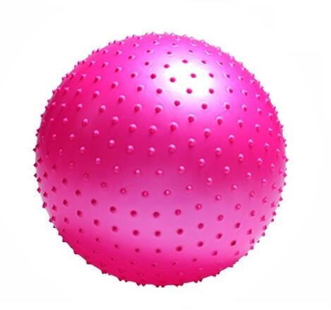 Yogaball, balanceball, fitnessgerät, übungspunktmassage, massageball, fitness- und bodybuilding-werkzeug 85cm: Rosa