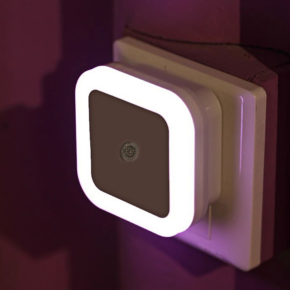 Muur Nacht Lamp Licht Sensor Controle Inductie Energiebesparende Slapen Nachtlampje 110 V-220 V Voor Babykamer slaapkamer Gangen