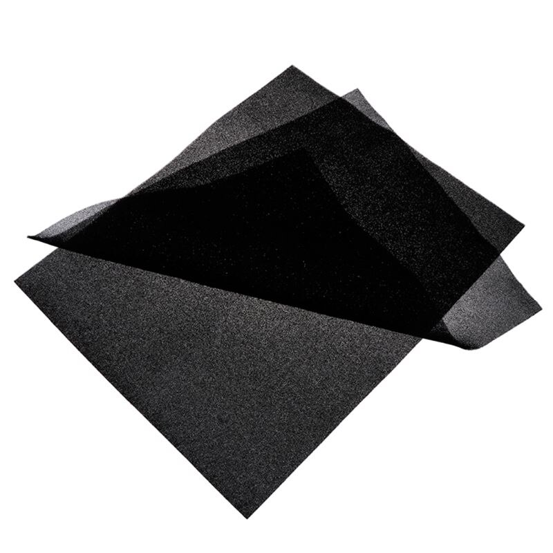 Filtro de polvo para ordenador, cubierta de esponja a prueba de polvo, 60PPI, color negro, 500x400x3/5MM