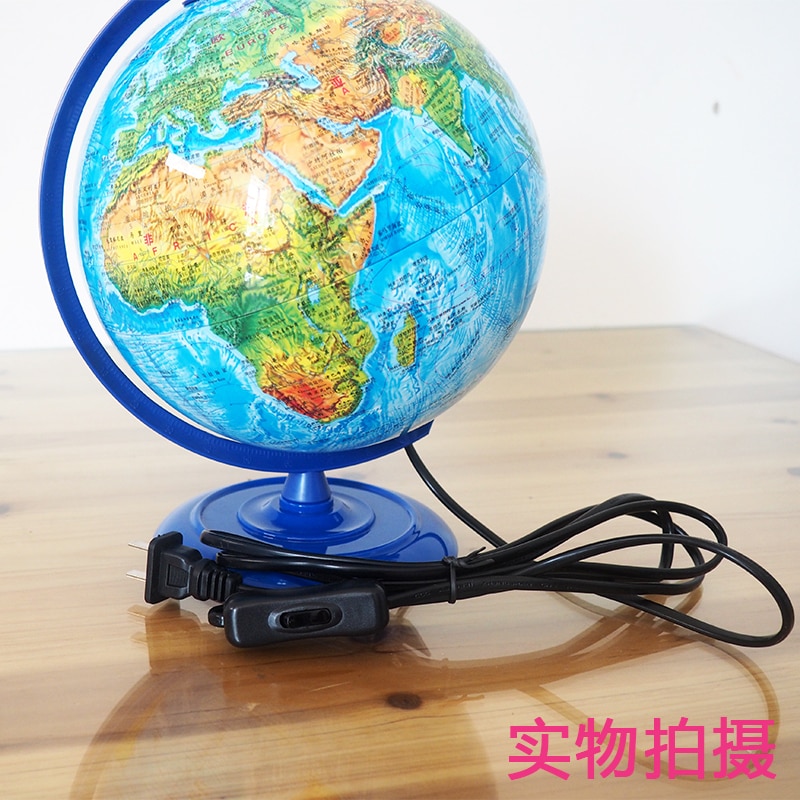 Dia 20cm hd districten in zowel engels als chinees aardse wereldbol student meubilering educatieve unisex plastic