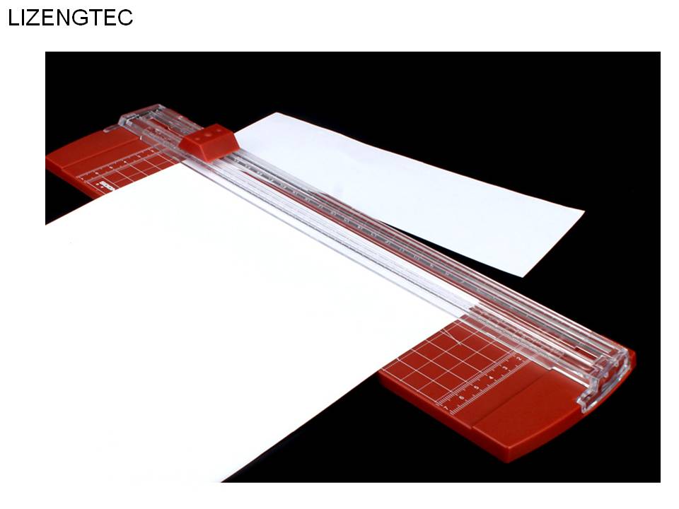 Frete Grátis LIZENGTEC Manual de Trituradora de Papel Fotográfico A4 Trimmer Combinando película De Estratificação