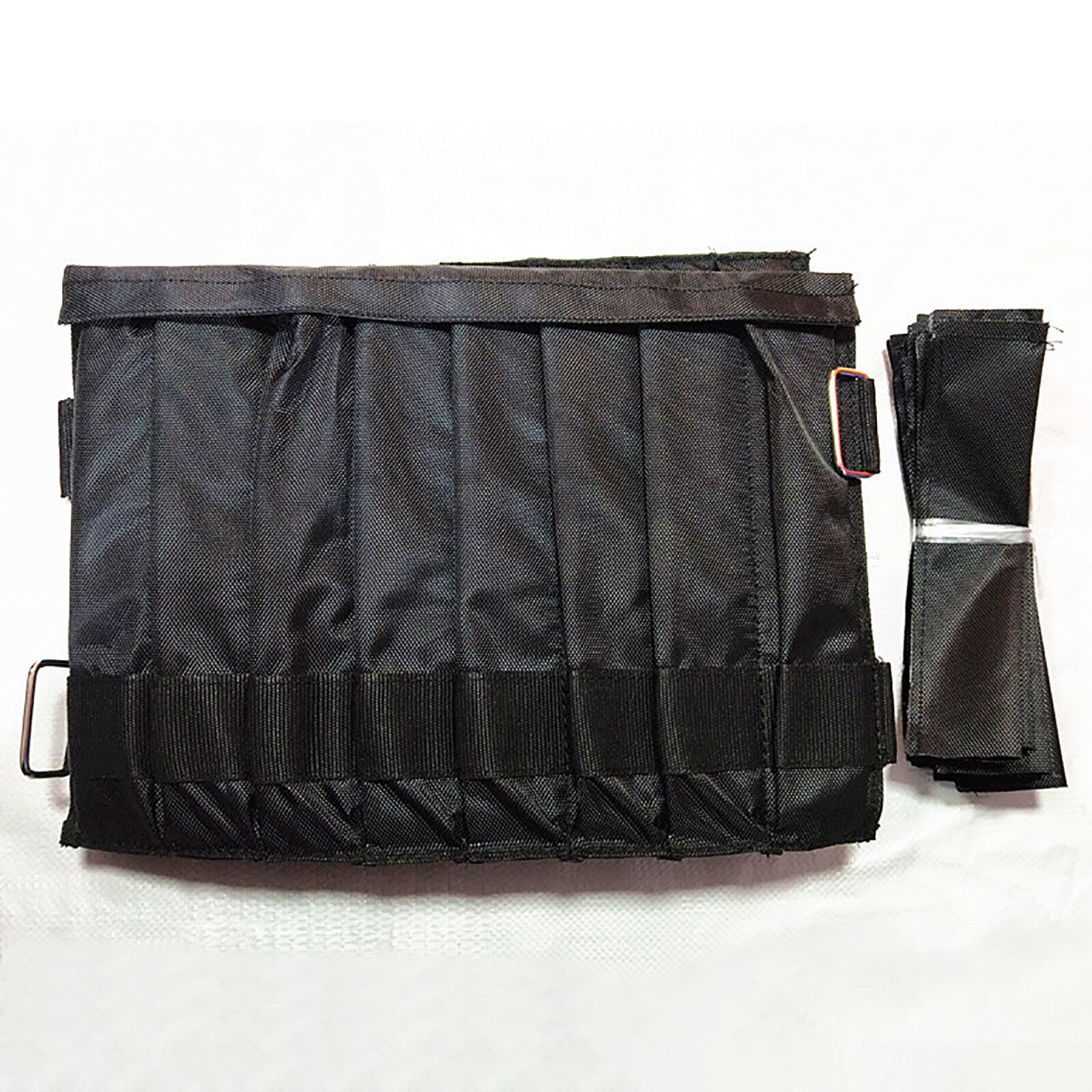 50kg 110LB Loading Weighted Vest Adjustable Exercise Training Fitness Jacket Gym Workout Boxing Vest Fitness Waistcoat