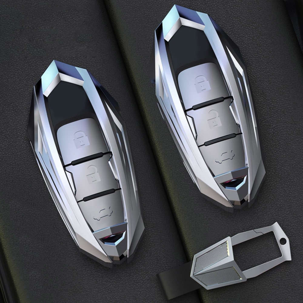 synke legering bil nøkkel sak dekke skall til nissan qashqai  j10 j 11 x- sti  t31 t32 sparke tiida veisøker murano Merk juke bil styling