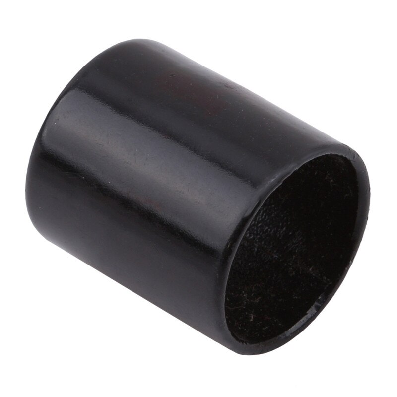 Musikinstrumentenzubehör, finger-slide-spielzeug aus schwarzem, verchromtem stahl
