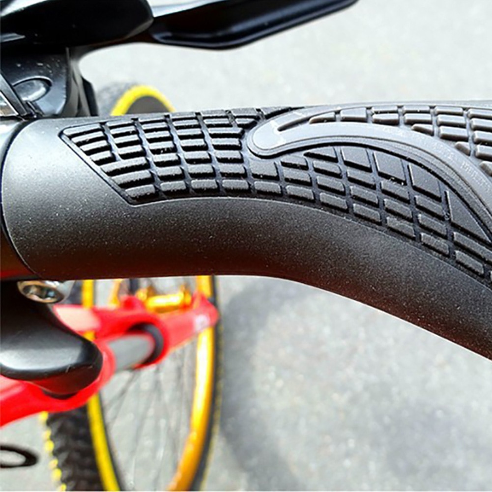 Cubierta ergonómica para manillar de bicicleta de montaña, 1 par, manillar de goma antideslizante y antideslizante