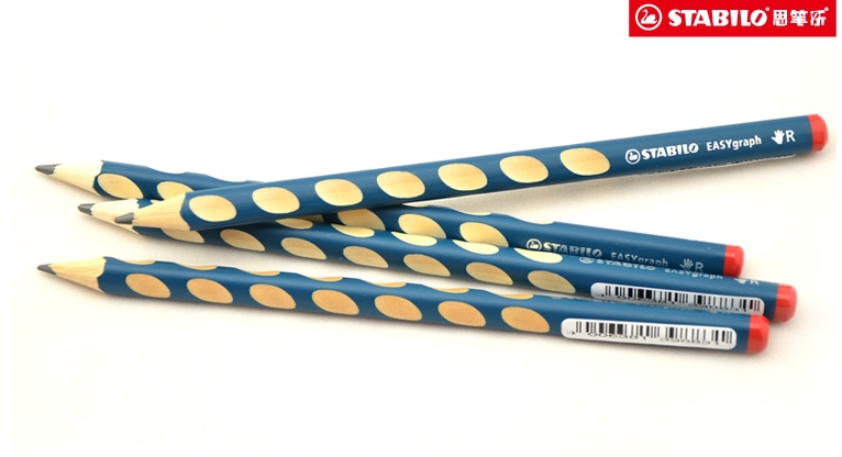 Sacapuntas Stabilo Pen 322 para niños, sacapuntas con túnel de eje grueso, lápiz Triangular, corrección Hb, posición de agarre, 1 unidad