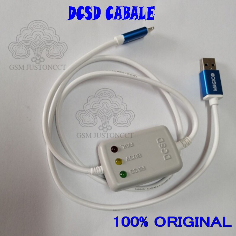 Dcsd Kabel/Dcsc Kabel Techniek Seriële Poort Kabel Om Paars Scherm Foriphone 7/7P/8/8P/X Ipad Om Gegevens Te Schrijven Naar Syscfg