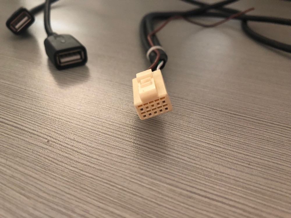 USB kabel für Android Auto Radio lange usb kabel doube USB Kopf Einheit 10Stift stecker