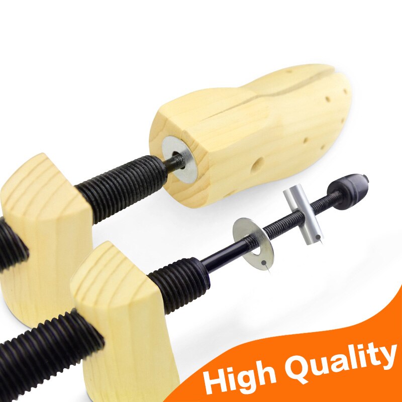 1 Pc Hout 2-Manier Houten Schoenspanners Verstelbare Vorm Voor Vrouwen En Mannen Schoenen Boom Houten professionele Schoen Brancards