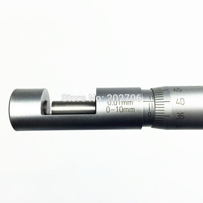 0-10mm Wire Micrometer Graduations 0.01mm