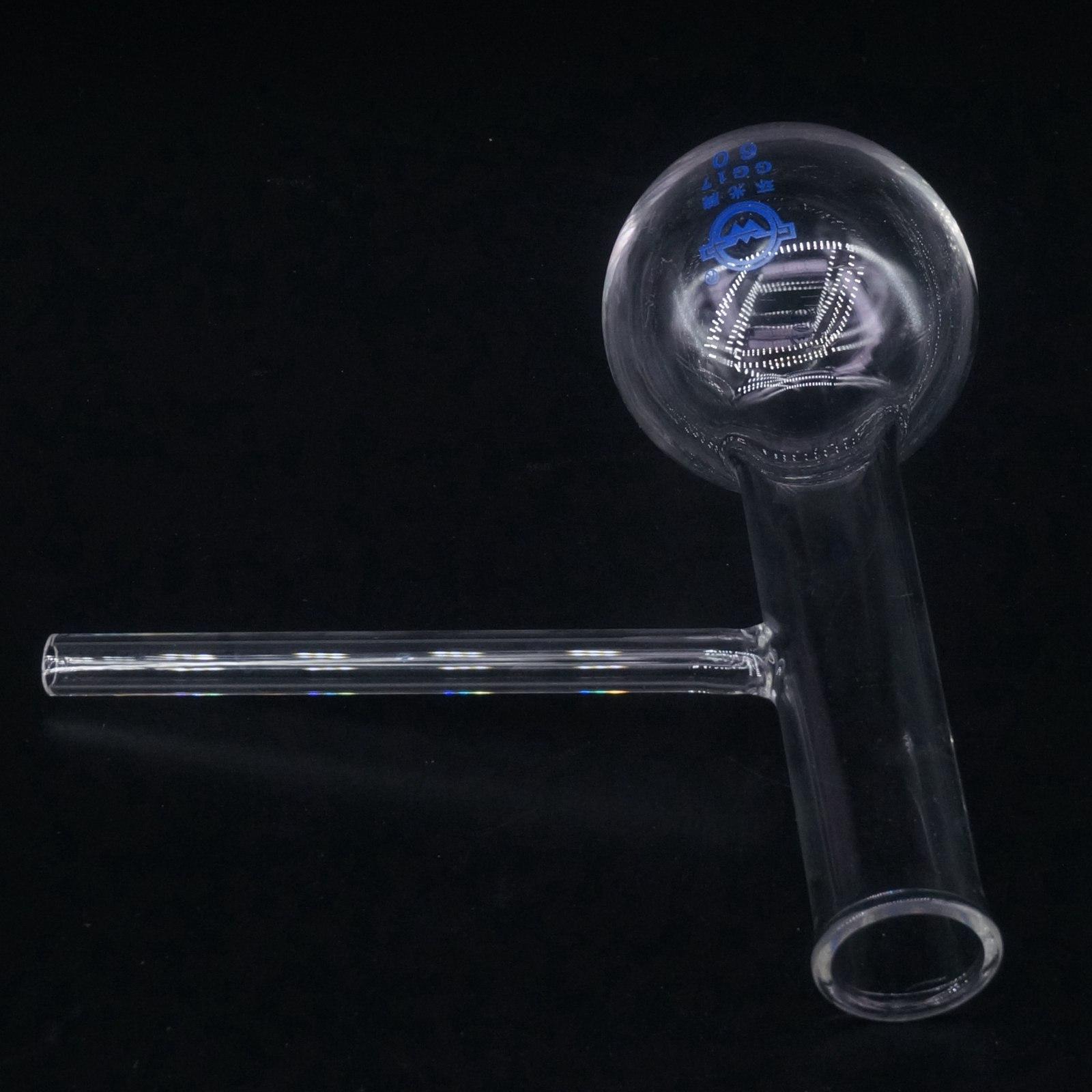 Matraz de destilación de vidrio de 60ml, frasco de laboratorio de destilación de fondo redondo con brazo lateral