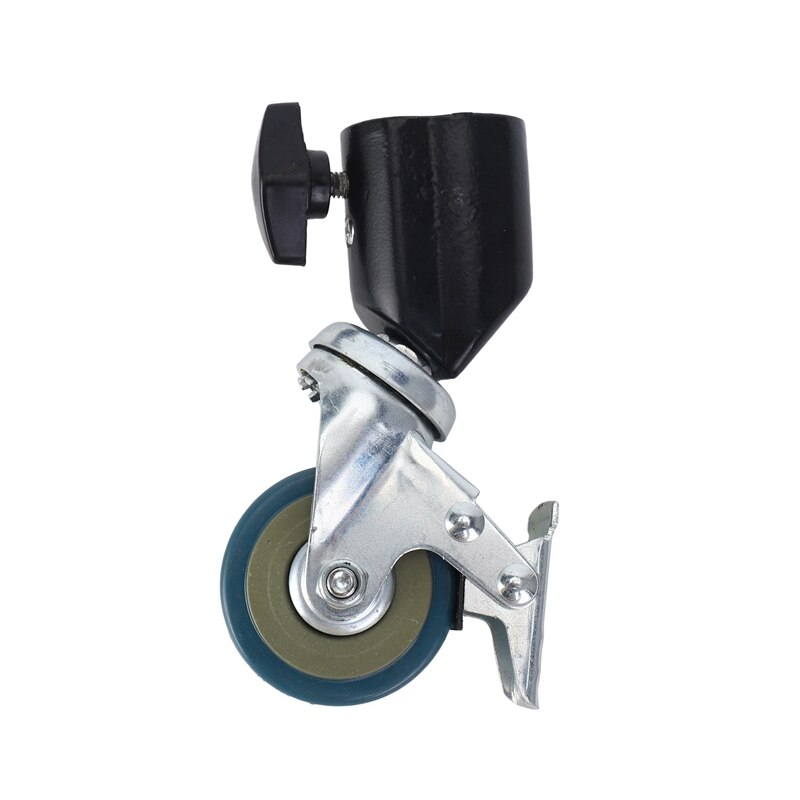 3PCS 22mm Photo Studio universale ruota per treppiede puleggia resistente per supporti leggeri/asta da Studio