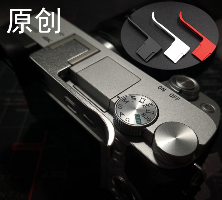 Aluminium Metalen Flitsschoen Duim-Up Flitsschoen Duim Grip Voor Sony A6500 A6300 A6400 A6000 6100 Camera Hand grip