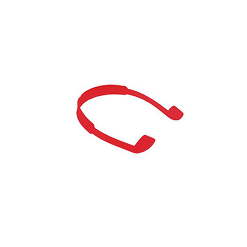 Zilead Siliconen Brillen Strap Kinderen Bril Veiligheid Band Retainer Zonnebril Band Cord Holder Sportbrillen Touw: Rood